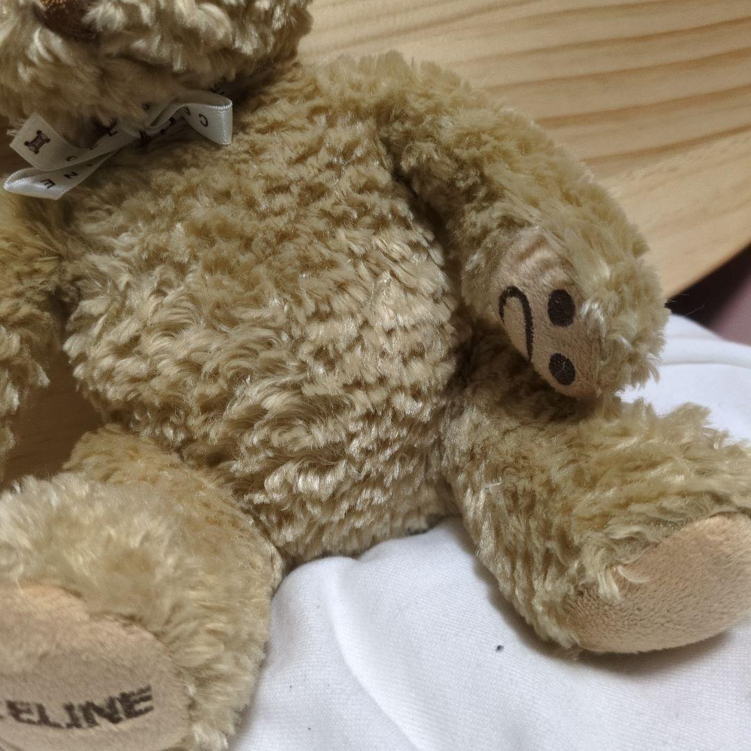 CELINE ベージュ ぬいぐるみ 約30cm