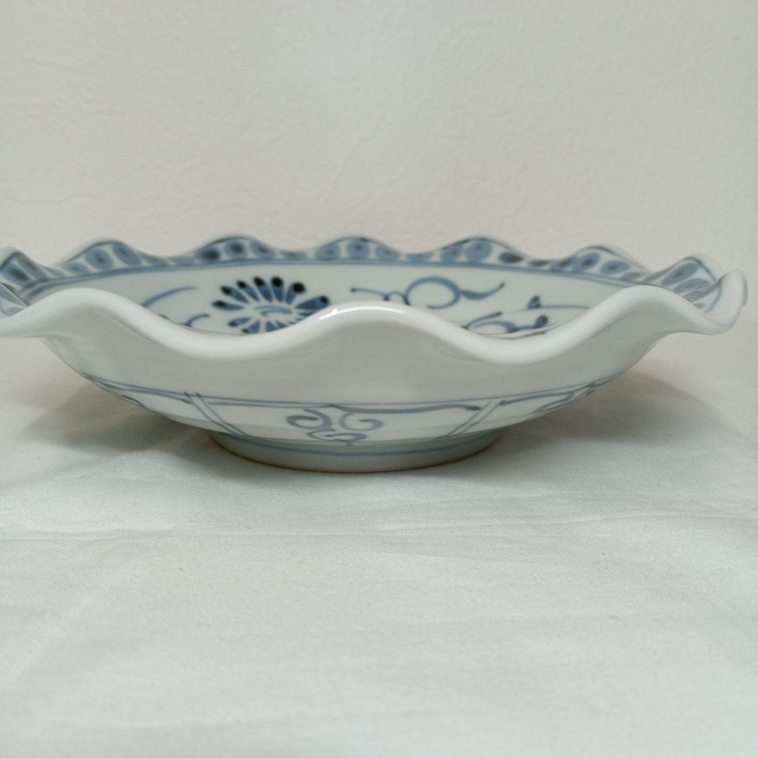 有田焼 予山窯 安南唐草 煮物皿 深皿 多用鉢　　 5枚セット