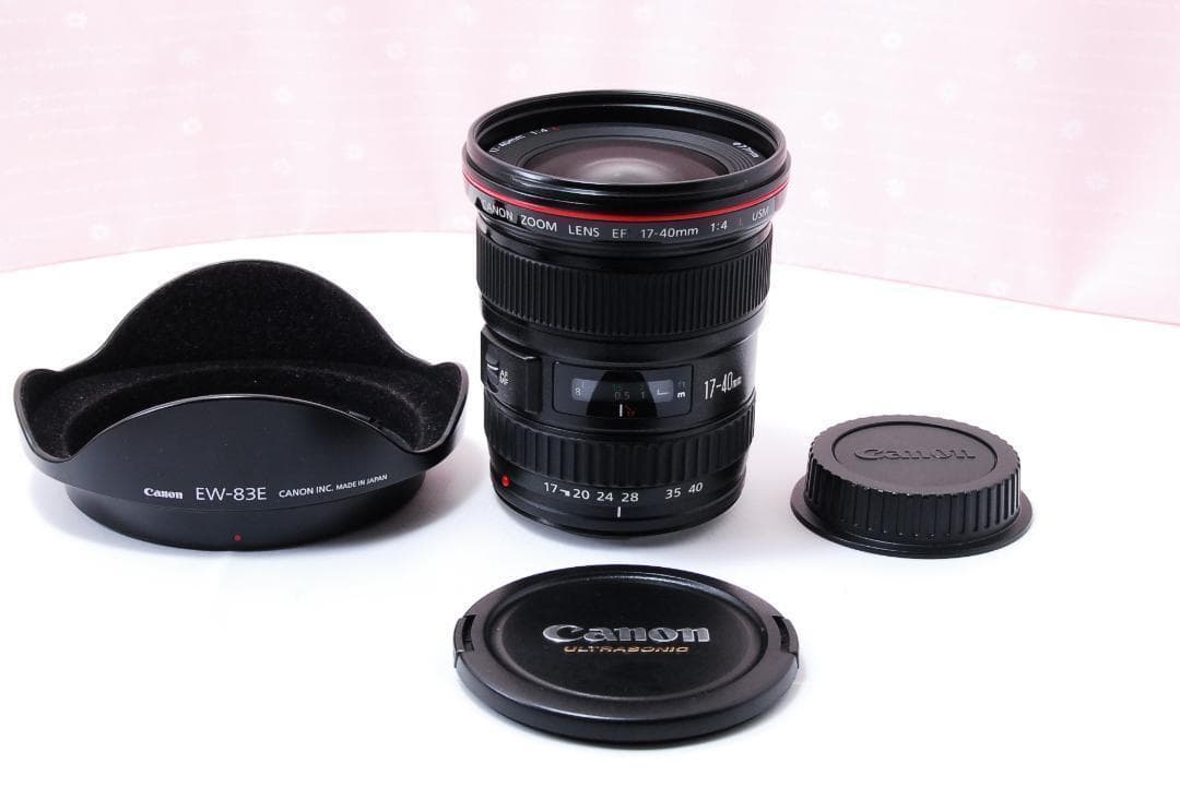 〓広角Lレンズ〓キャノン CANON EF 17-40mm F4 L USM