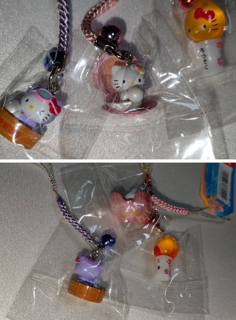 ハローキティ　キティ　ストラップ　3種類セット