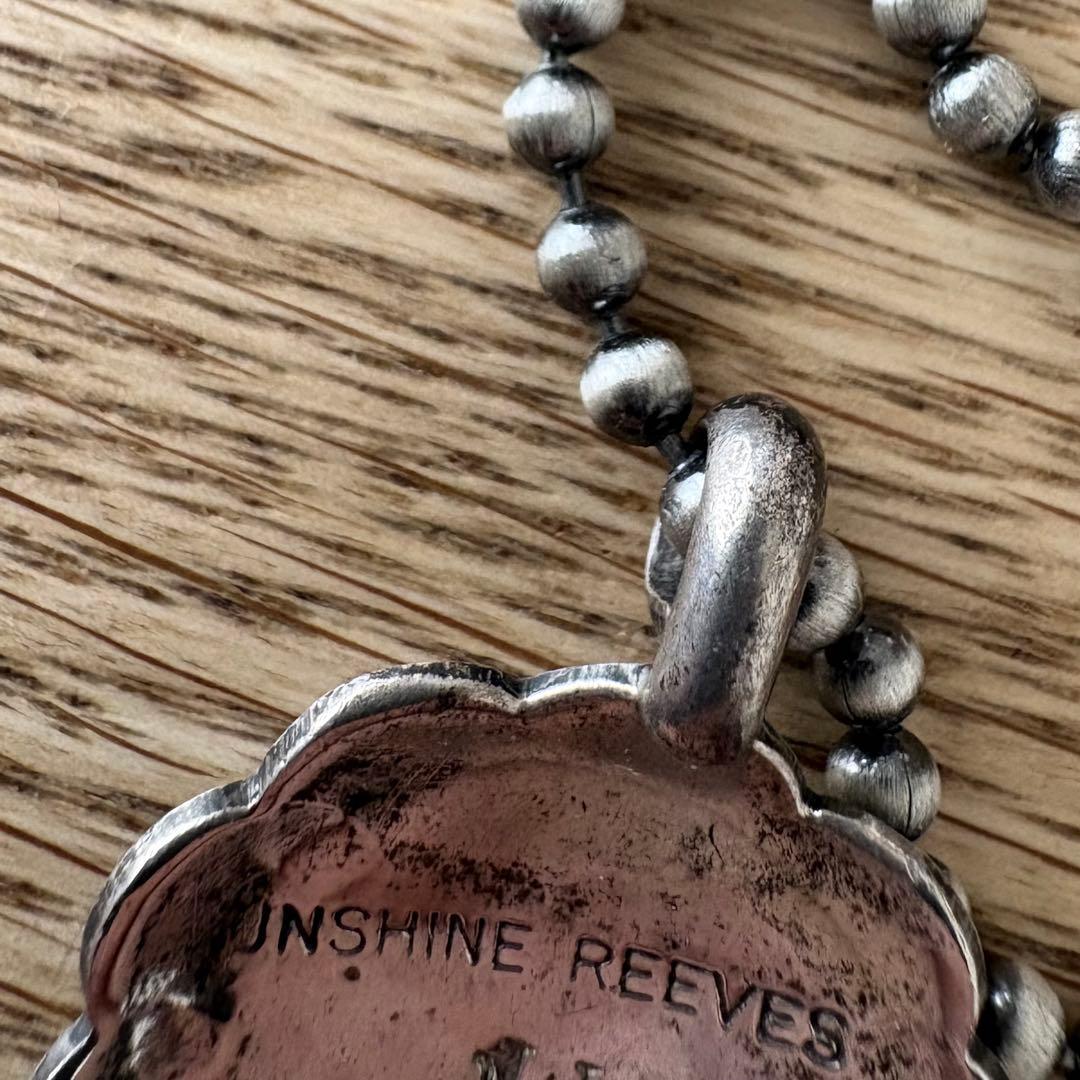インディアンジュエリー　Sunshine Reevesネックレス　シルバー925