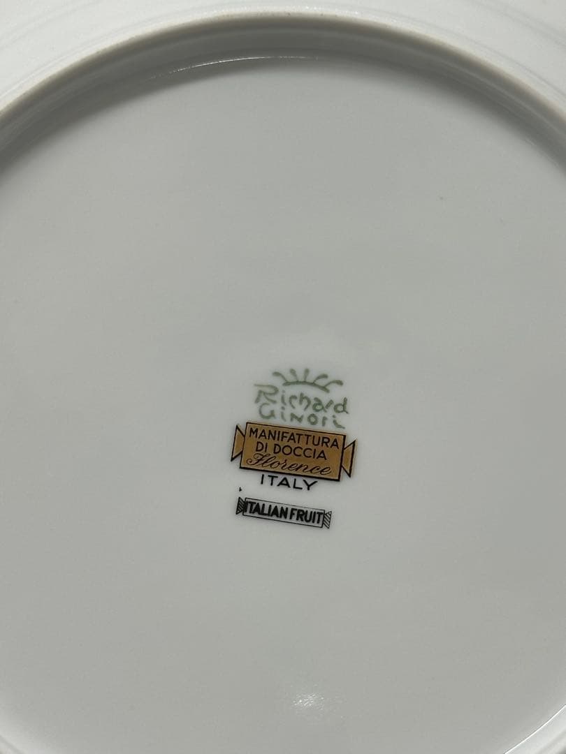 ⑤ 26cm 【USED】Richard Ginori プレート2P