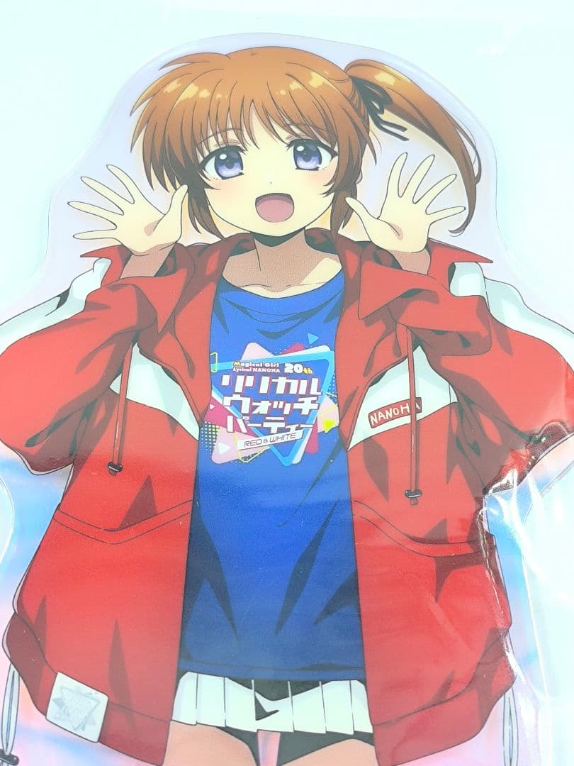 魔法少女リリカルなのは 高町なのは 特大オーロラアクリルスタンド 20周年記念