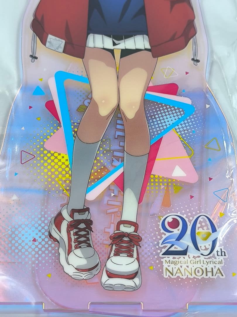 魔法少女リリカルなのは 高町なのは 特大オーロラアクリルスタンド 20周年記念