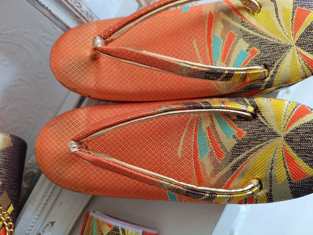 専用です☆未使用品☆式部浪漫☆紫薄ピンク着物と作り帯フルセット七五三