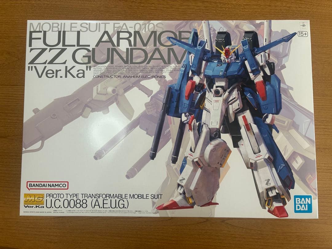 フルアーマーZZガンダム \"Ver.Ka\"2個 & デスティニーガンダム セット