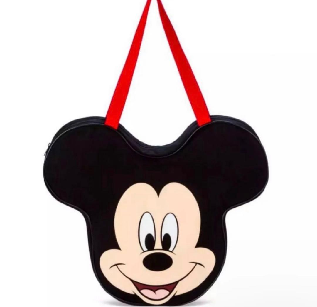 新品未使用 海外限定 パリディズニー ミッキートートバッグ フェイス型