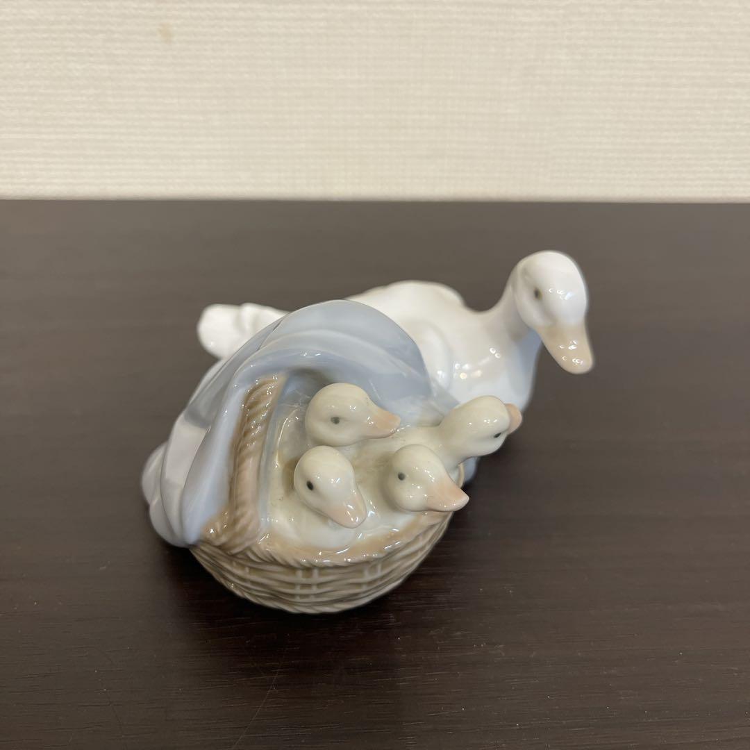 【美品】リヤドロ アヒルの家族 LLADRO あひる フィギュリン LLADRO