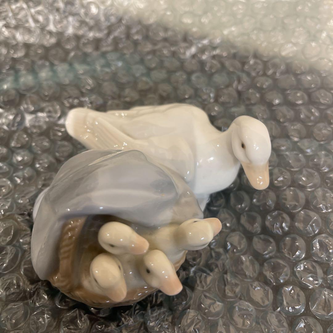 【美品】リヤドロ アヒルの家族 LLADRO あひる フィギュリン LLADRO