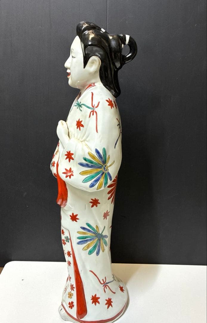 伊万里 色絵婦人像　(柿右衛門様式 )