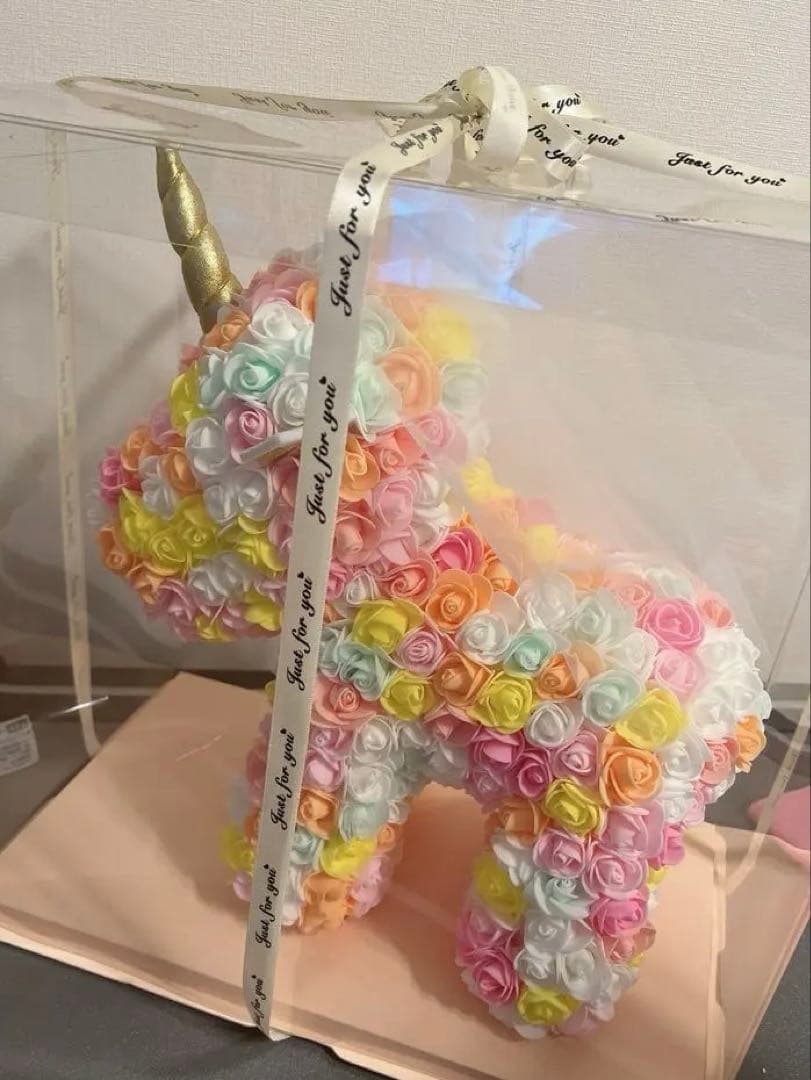 造花 バラ お花 ユニコーン ギフト プレゼント 中