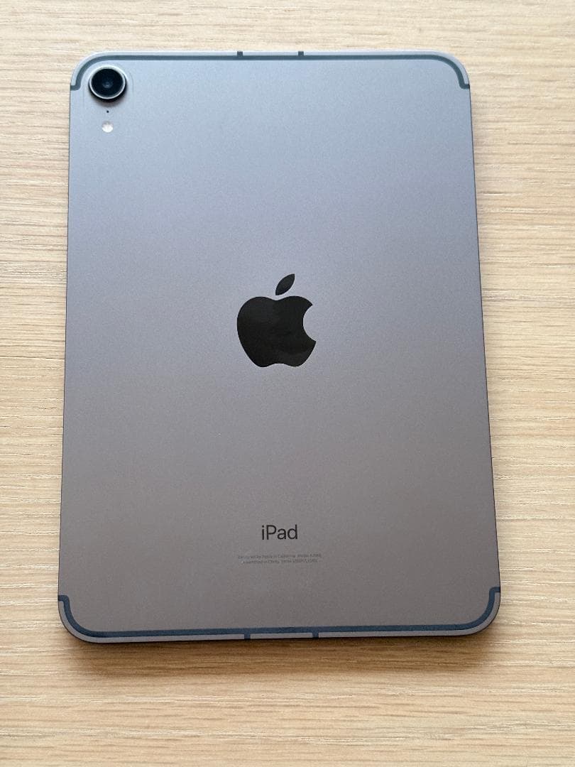 Apple iPad mini （第6世代）64Gスペースグレー セルラーモデル