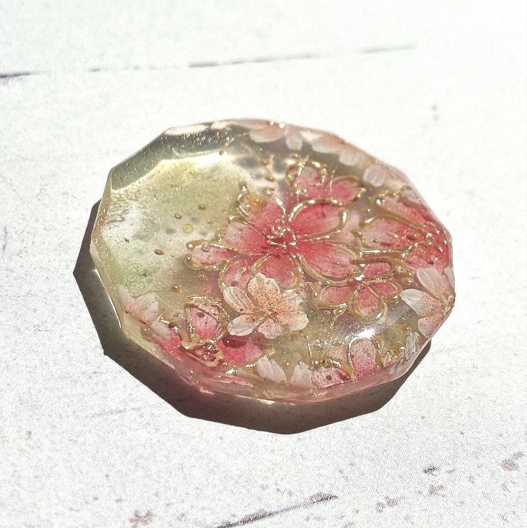 フラワーハンドメイドレジンヘアゴム25