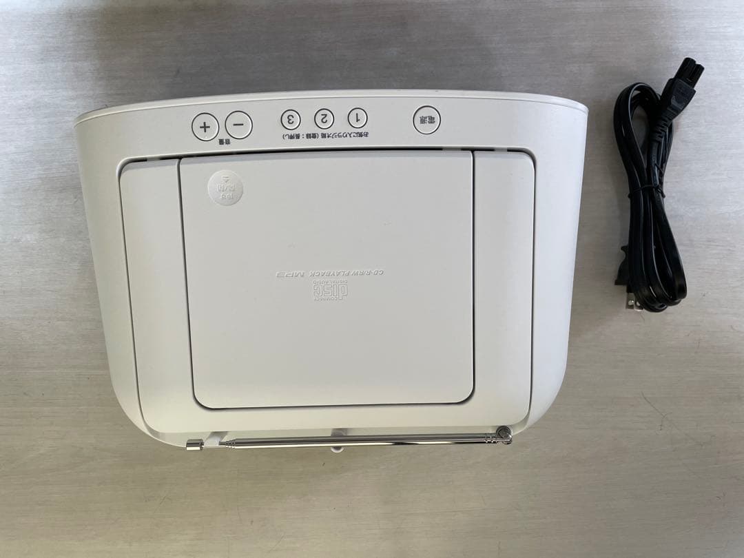Sony CDラジオ　ZS-S40 ホワイト