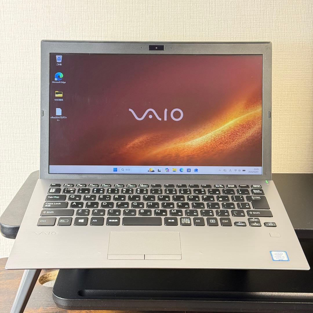 ★人気機種★VAIO Pro PG 8世代 最新Office2024 シルバー色
