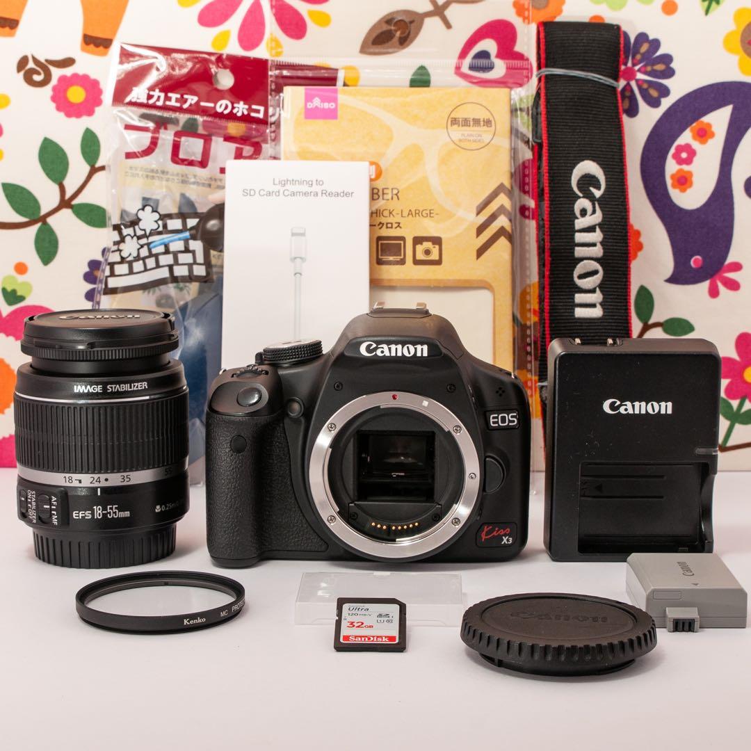 ❤️キャノンCanon kiss x3❤️iPhone転送❤️おすすめの一眼レフ❤️