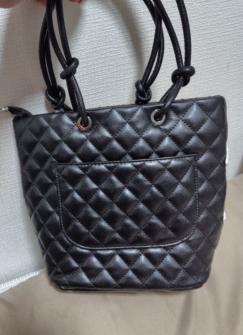 ♡CHANEL♡ ブラック キルティング トートバッグ✨新品✨
