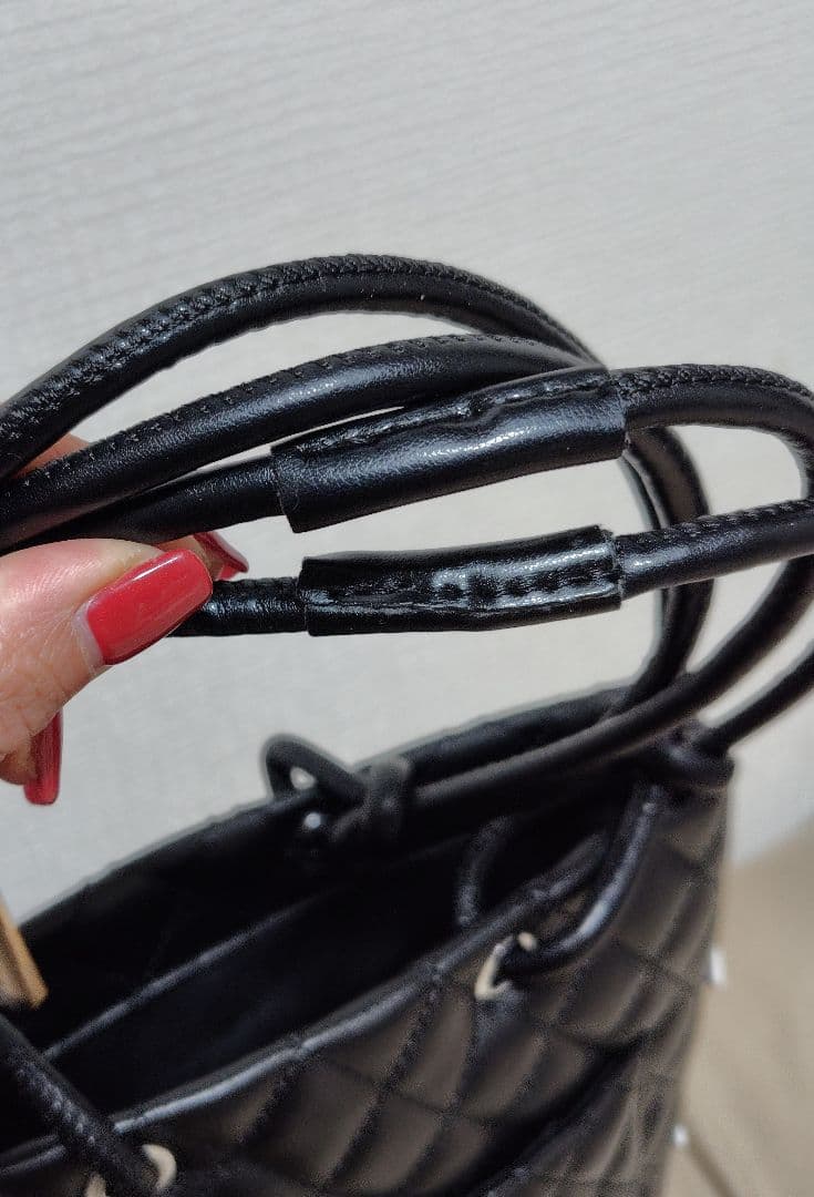 ♡CHANEL♡ ブラック キルティング トートバッグ✨新品✨