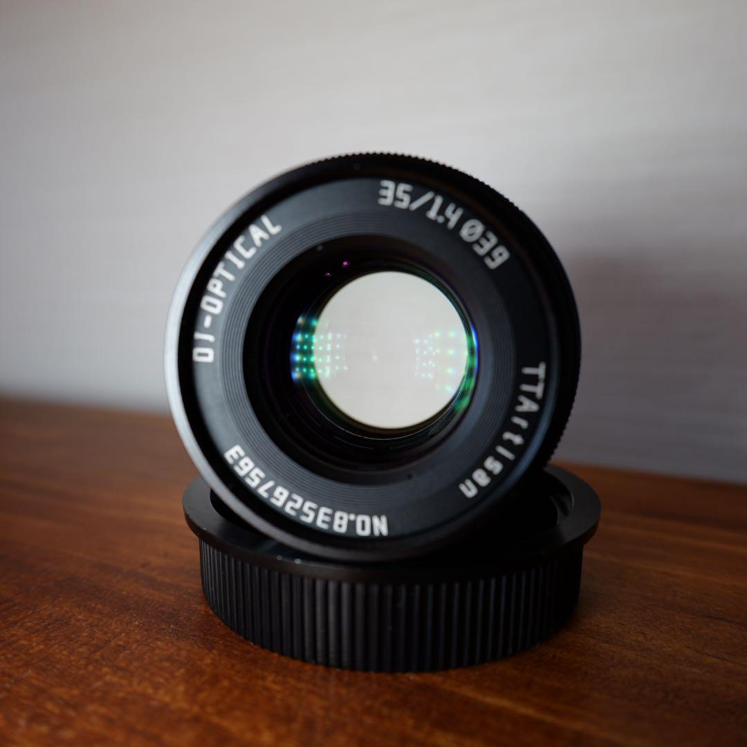 ライカLマウント 銘匠光学 TTArtisan 35mm f1.4 APS-C