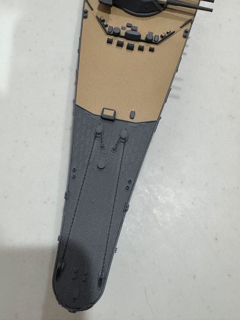 ハセガワ 戦艦大和 1/450 大型プラモデル完成品 塗装済み 塗り分け