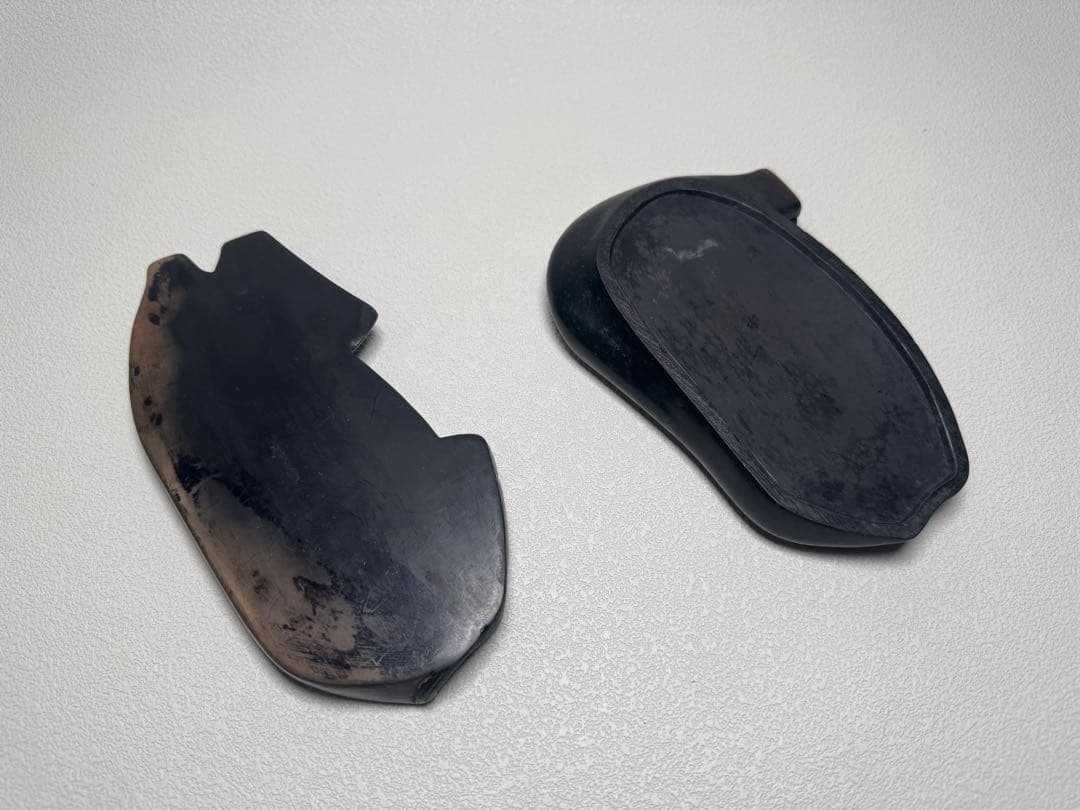 卧牛型 硯面付き墨盒 書道具