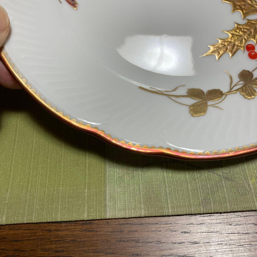 リチャードジノリ　サヴォイア家　森の果実　デザートプレート