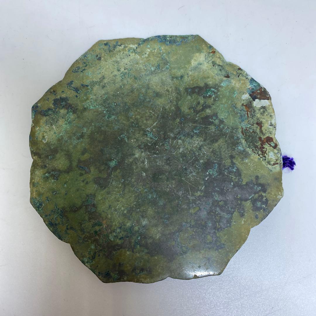 中国漢時代　古銅古鏡　タルサ　127g 東S8-0401☆2F
