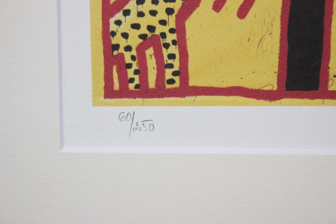 キース・ヘリング【Untitled】エスタンプリトグラフ 60/250