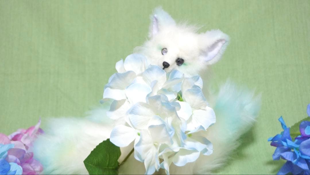 九尾　狐　アートドール　オリジナル　陽狐