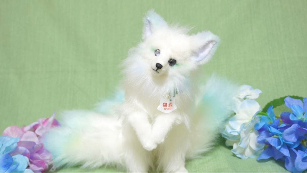 九尾　狐　アートドール　オリジナル　陽狐