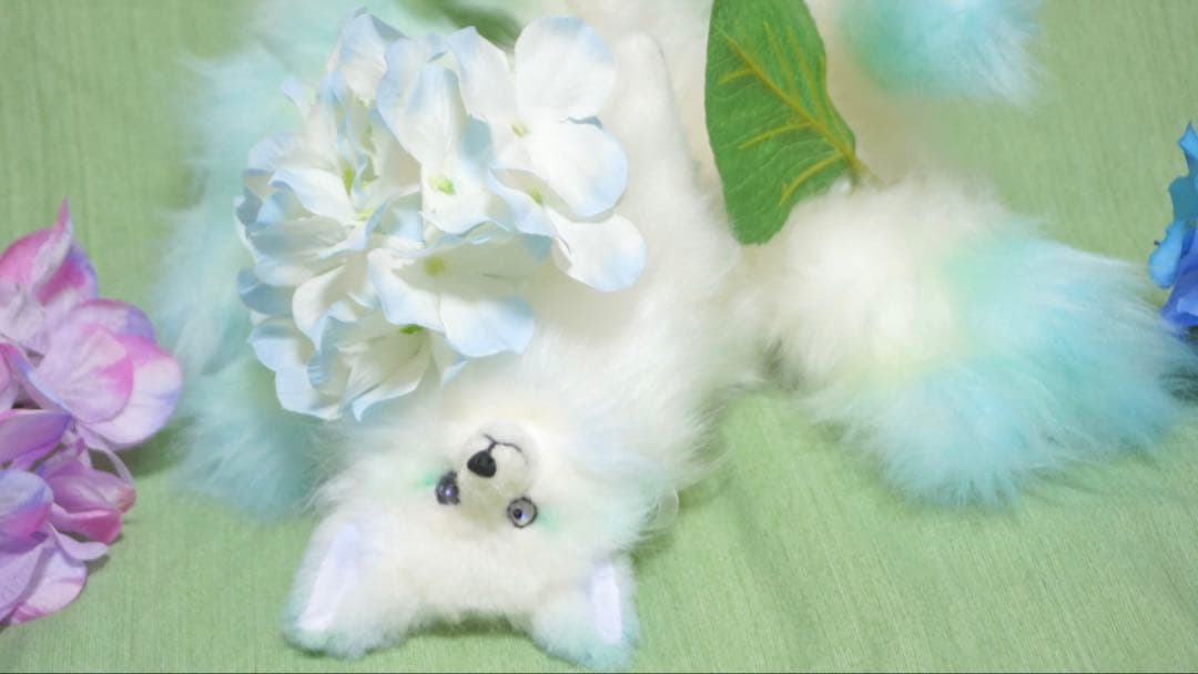 九尾　狐　アートドール　オリジナル　陽狐