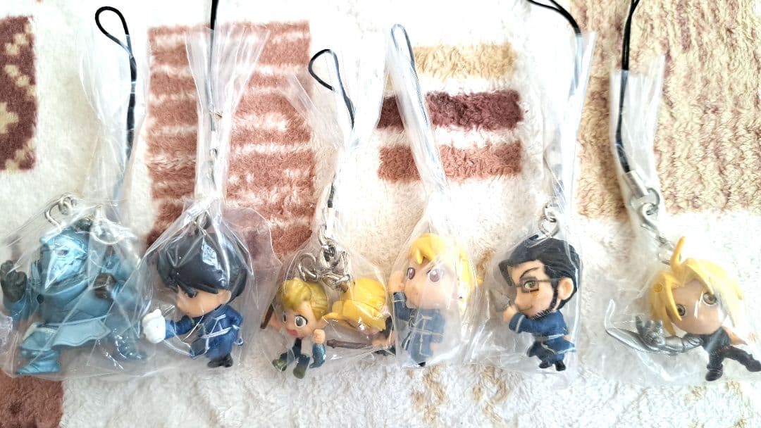 【レア】鋼の錬金術師ストラップ全6種