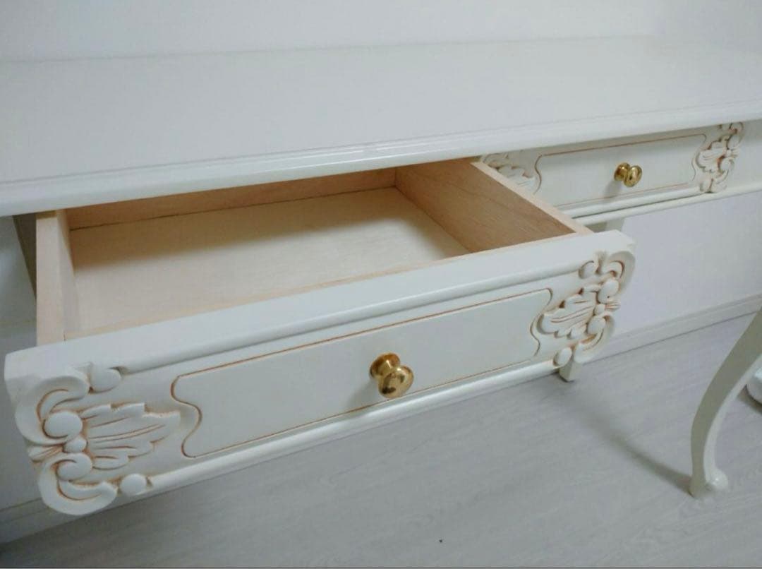 【半額】猫脚 ドレッサー ロマプリ 姫家具 アンティーク