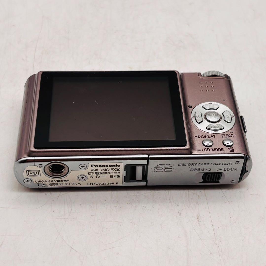 【動作確認済み】PANASONIC LUMIX DMC-FX30