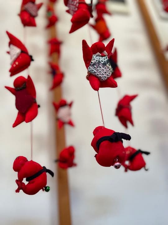 さるぼぼ　吊るしびな　縁起物