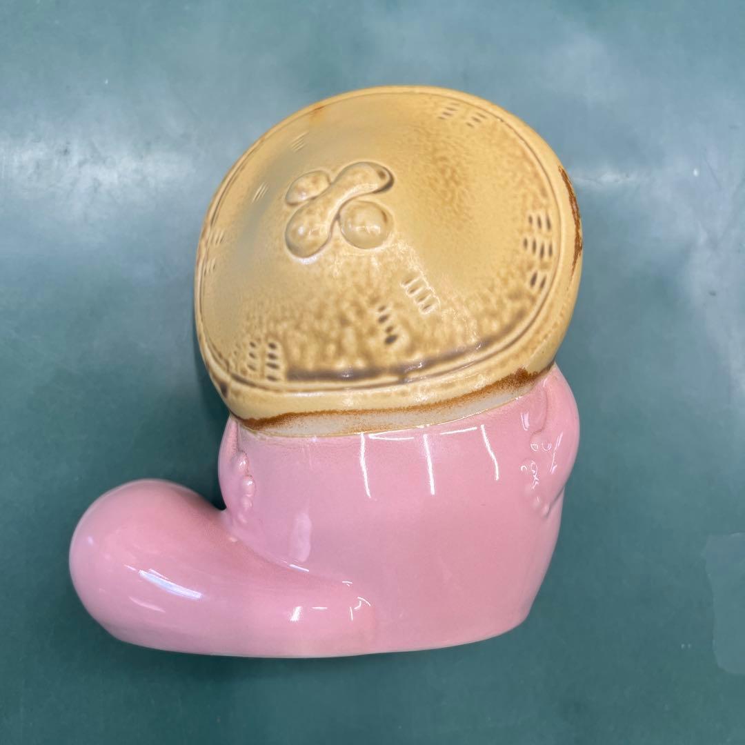 最終価格【ぼんやり子だぬき】手乗りサイズ ヒダカナオト　陶器　桜色