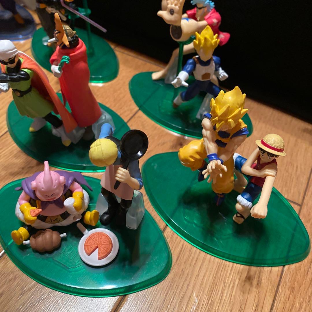 ドラゴンボール・ワンピース フィギュアセット コンプリート　40周年