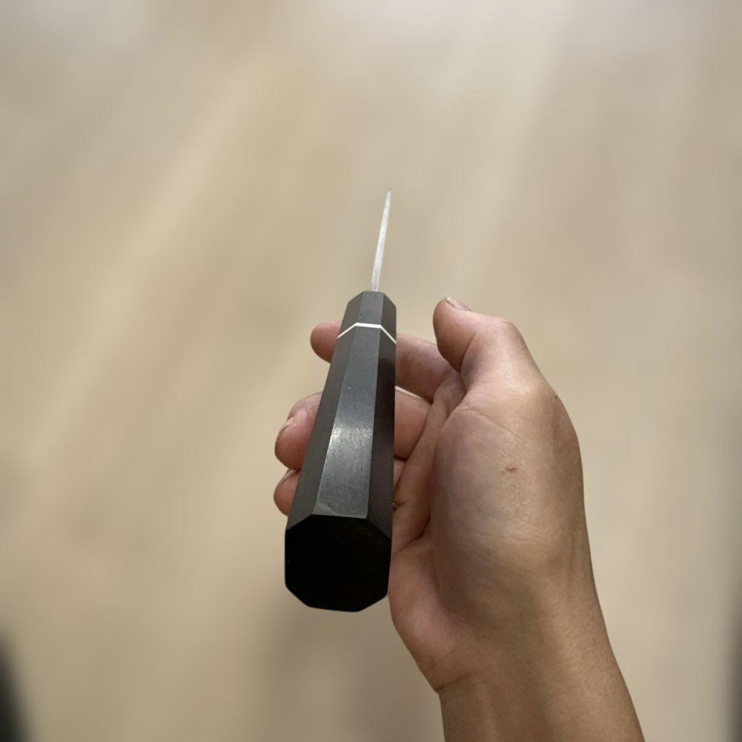 270mm柳刃包丁 鏡面　黒檀水牛八角柄 全鋼 和包丁•