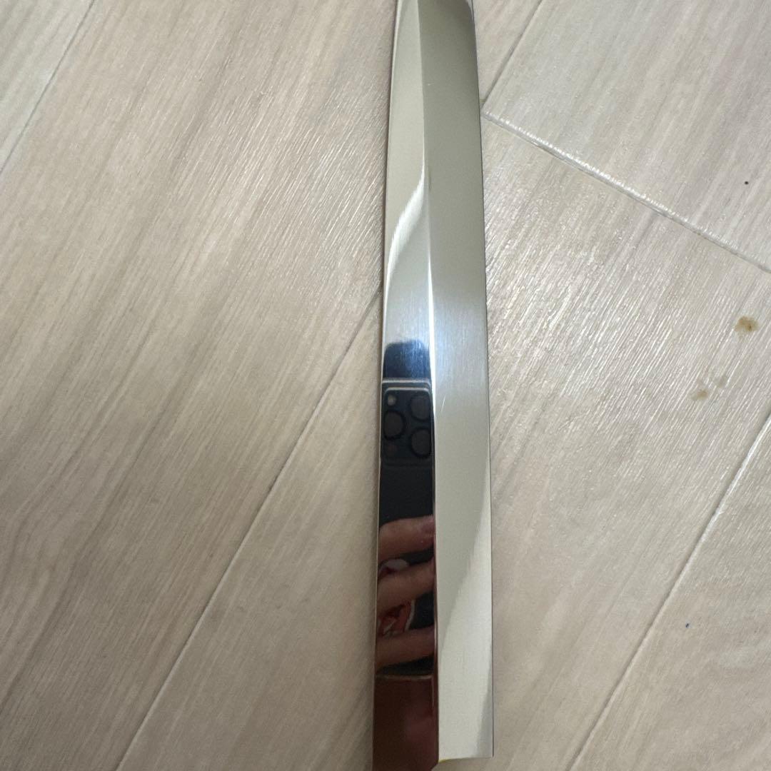 270mm柳刃包丁 鏡面　黒檀水牛八角柄 全鋼 和包丁•