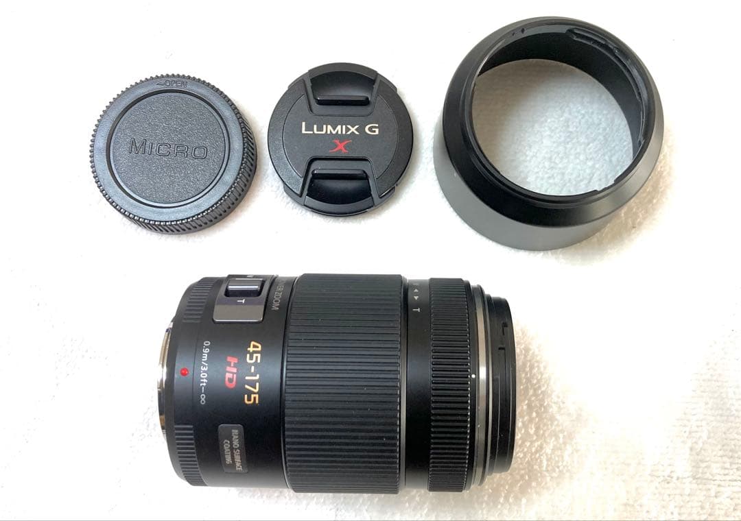 ［美品］LUMIX G 45-175mm+保護フィルターのセット