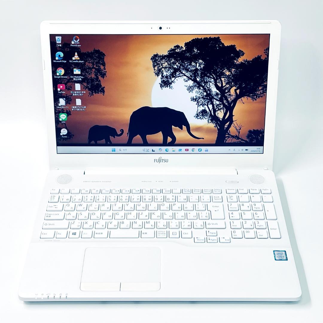【美品！】富士通 LIFEBOOK ノートPC｜Core i3｜SSD512GB