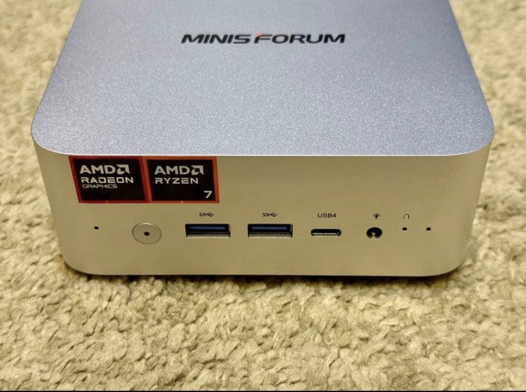 Minisforum AI X1 Ryzen 5 255搭載ミニPC 美品