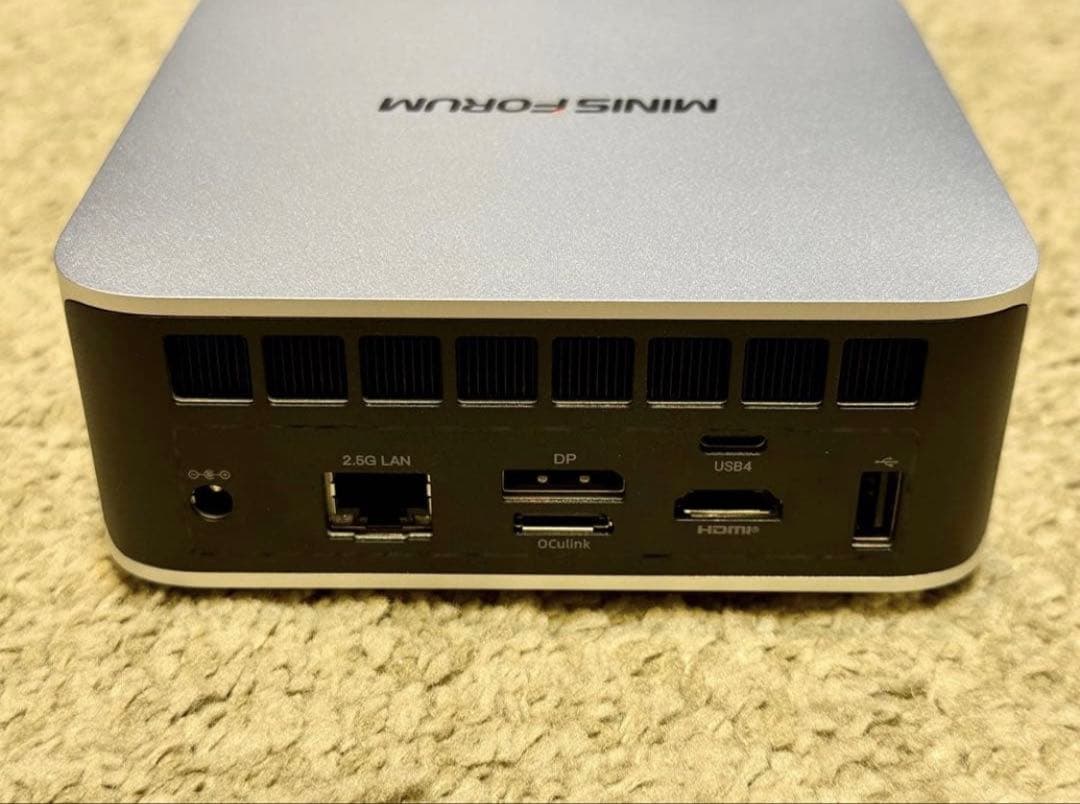 Minisforum AI X1 Ryzen 5 255搭載ミニPC 美品