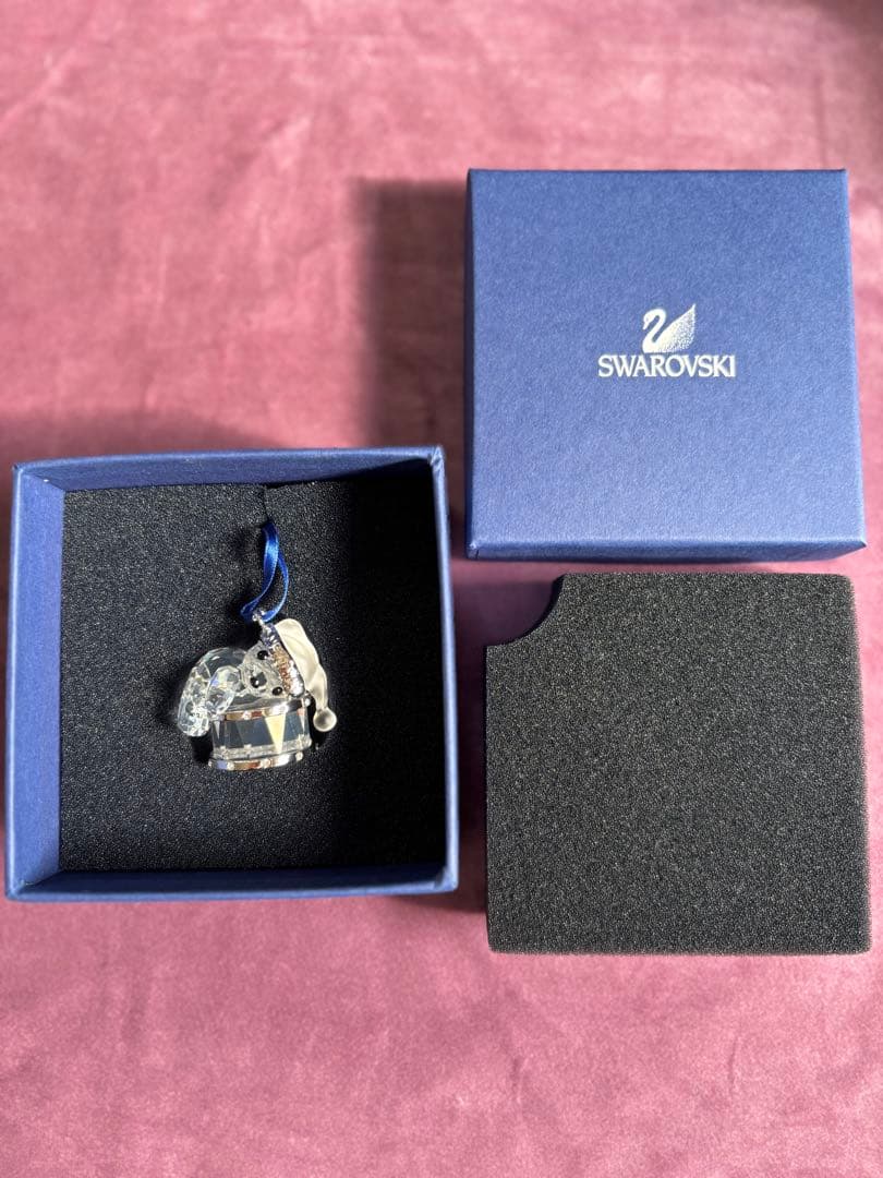 未使用品☆Swarovski クリスタルガラスのオーナメント