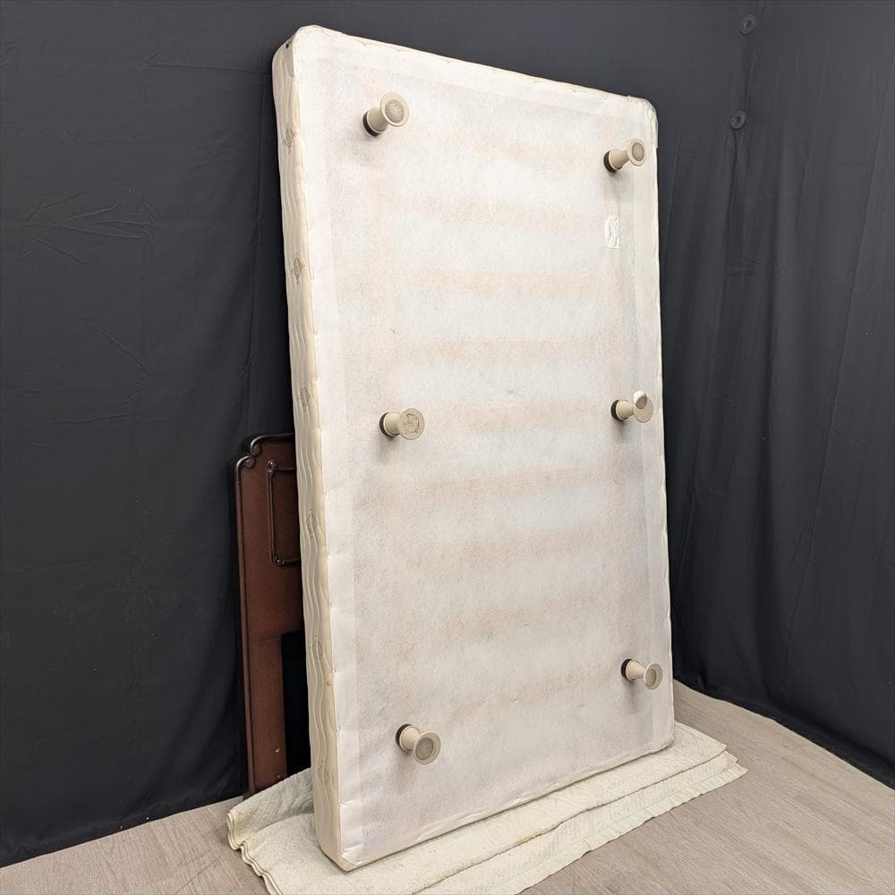 展示品　シモンズ　セミダブル　ベッドフレーム　ヘッドボード　ボトムクッション