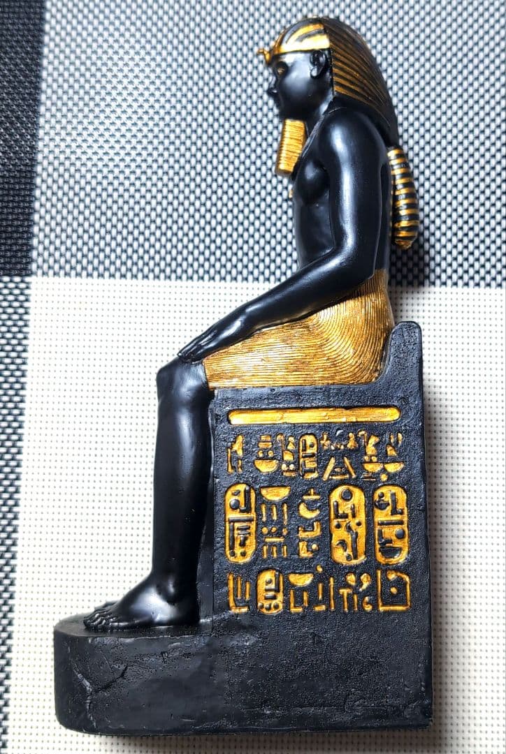 【希少品】 輸入スタチュー エジプト神像3点セット