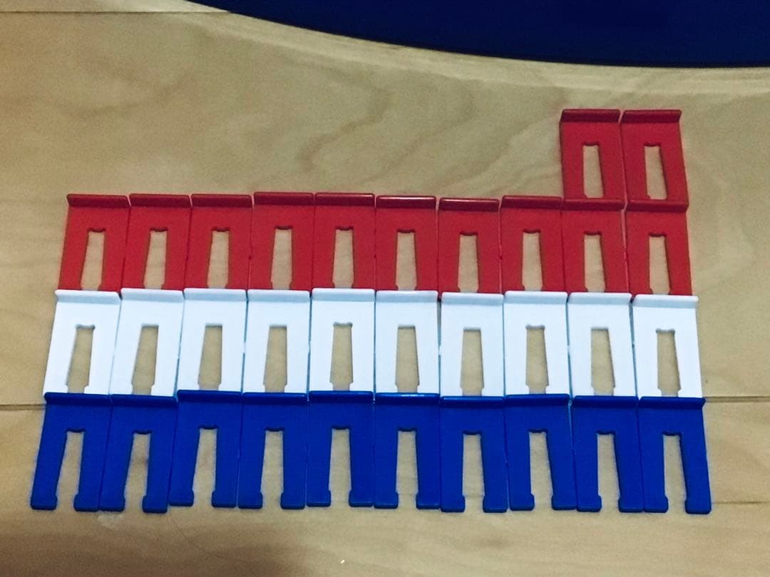 田宮・ミニ四駆・オーバルホームサーキット・94893・限定版トリコロール・美品