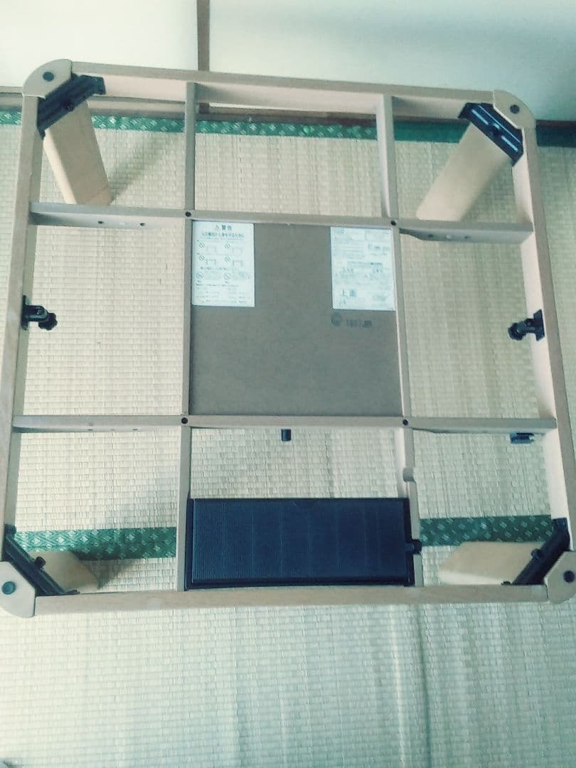 超美品.必需品〘リ　ビ　ン　グ*テーブル 兼 コ　タ　ツ〙 「和風*」(外箱有)