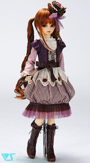 ドルフィー ボークス製 ドールドレス ラズベリーショコラケーキドレスセット