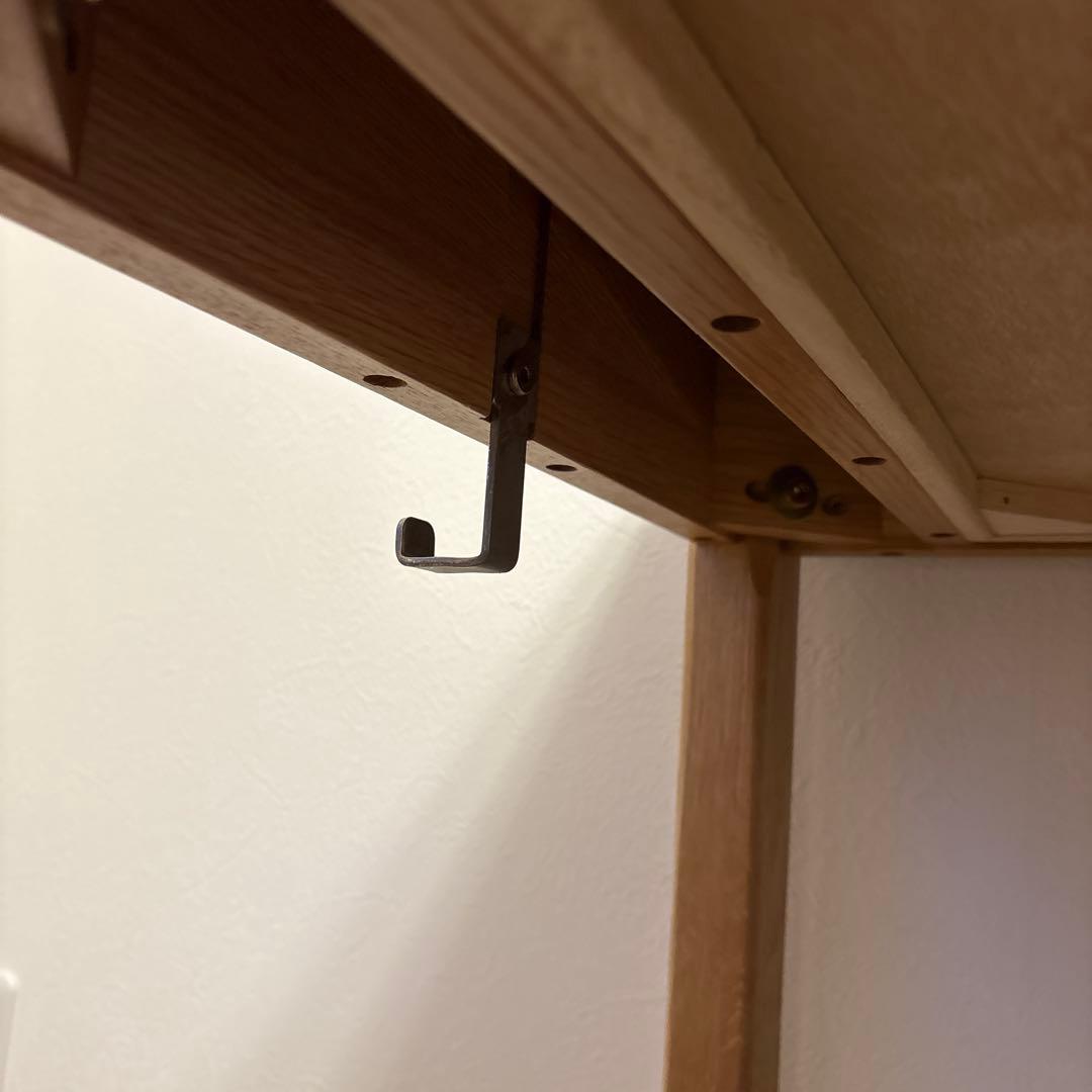 無印良品 木製デスク 2引き出し付き